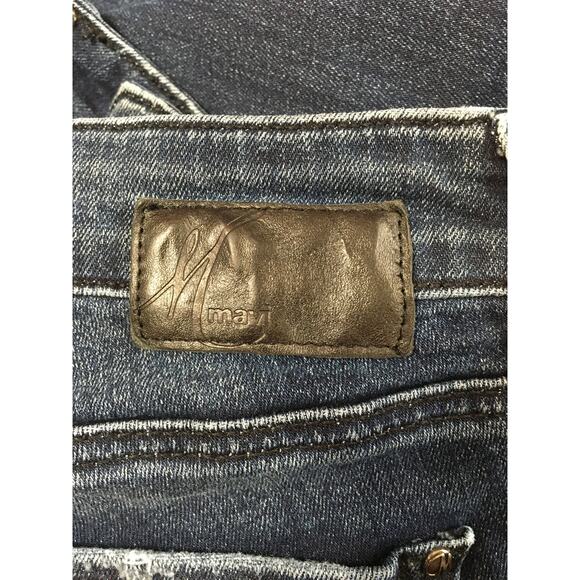 Mavi Jeans Co Caisy Mid Rise Skinny Two Tone With Tuxedo Stripe Size 10 Medium - Picture 5 of 7